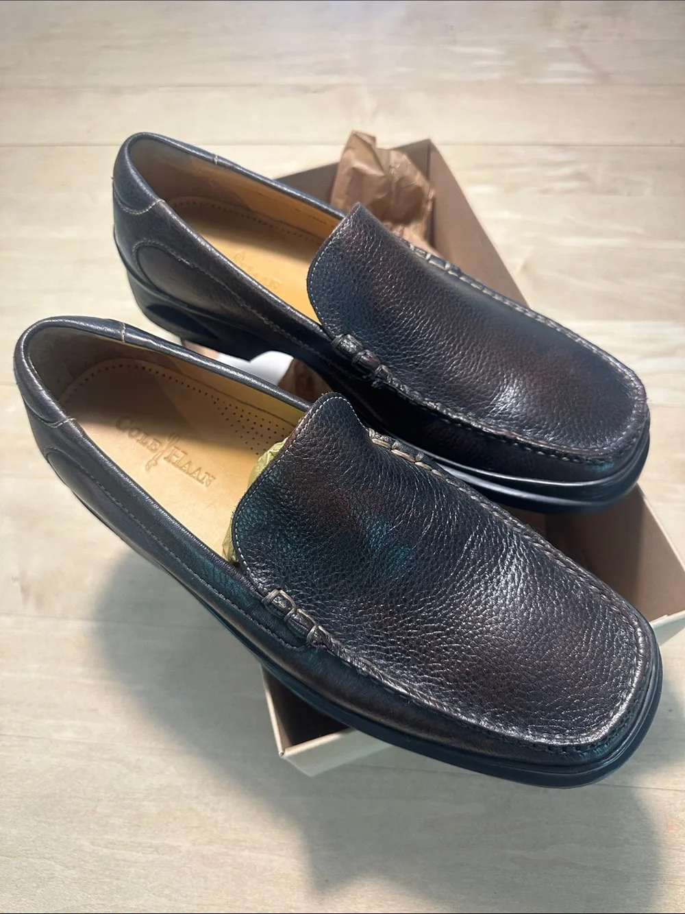 NWT Cole Haan Santa Barbara II Loafer w Nike Air Sz 11.5
